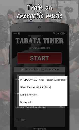 Tabata Timer L with Music 3