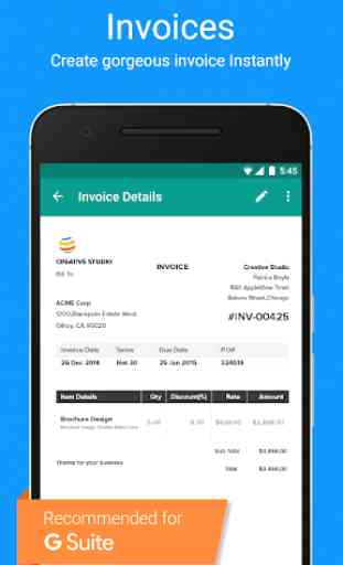 ZOHO INVOICE AND TIME TRACKING 1