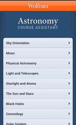 Astronomy Course Assistant 1