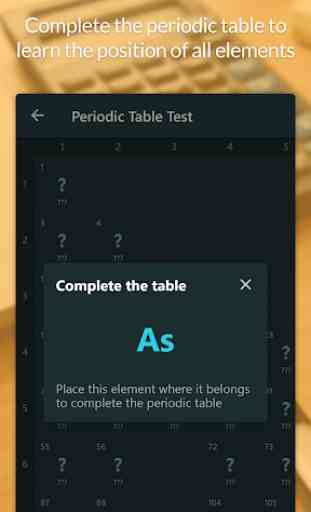 Atom - Periodic Table & Tests 3