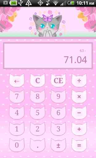 Calculator Kitty FREE 3