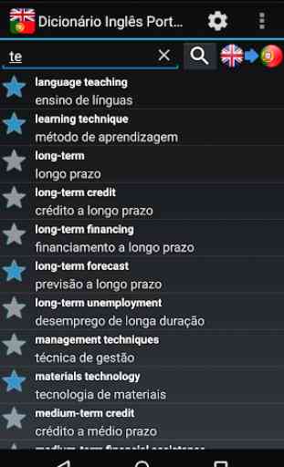 Offline English Portuguese Dictionary 1