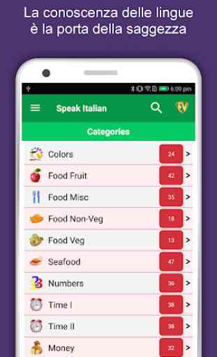 Parla italiano : Imparare italiano linguaggio 1