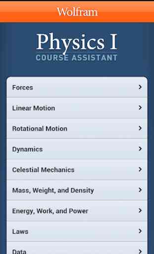 Physics I Course Assistant 1