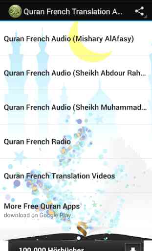 Quran French Translation MP3 1