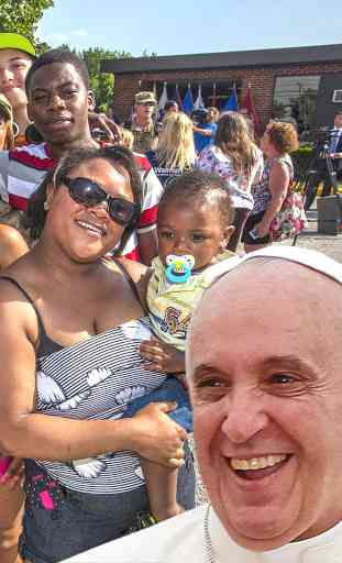 Selfie con Papa Francesco 1