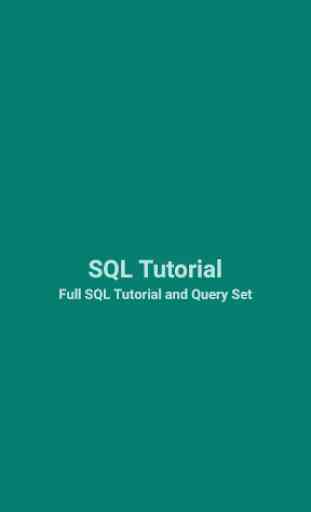 SQL Tutorial 1