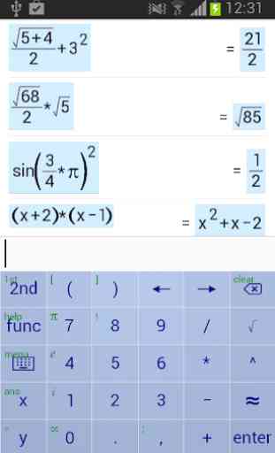 Symbolic Calculator 1