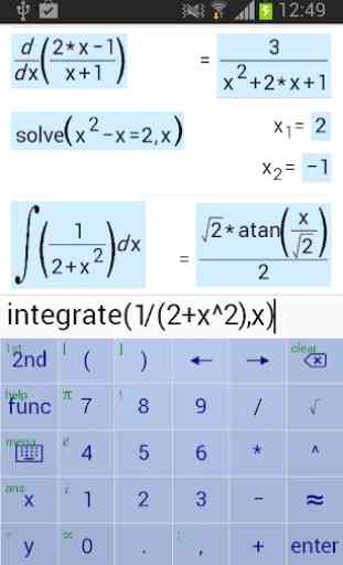 Symbolic Calculator 2
