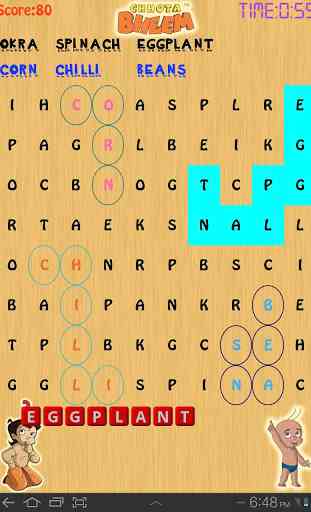 Word Puzzles with Bheem 4