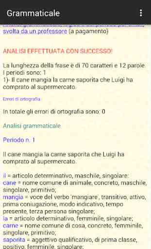 Analisi grammaticale italiana 2