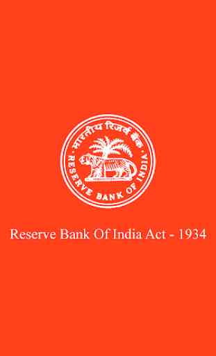 Learn RBI Act - 1934 1