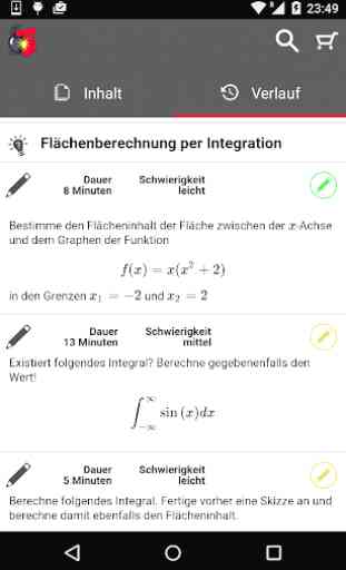 Mathe App für Studium & Abitur 3
