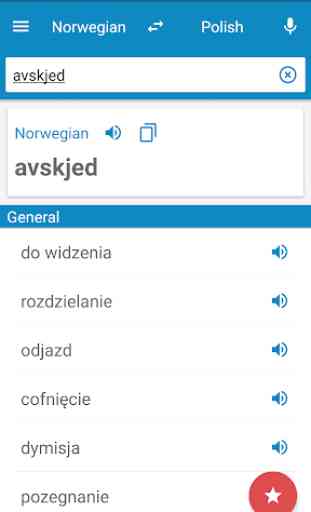 Norwegian-Polish Dictionary 1
