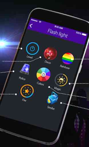Colorfull Disco Light Flashlight 2