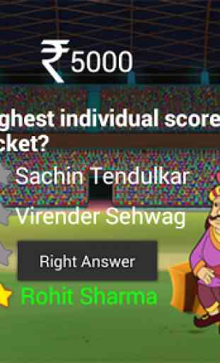 Cricket Quiz with Bheem 3