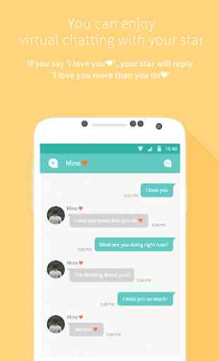 Mydol- Lockscreen, Virtual chat, Chat bot 3