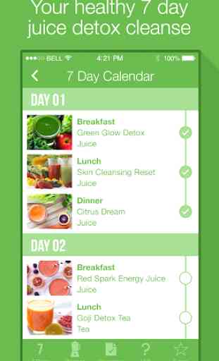 7 Day Juice Detox Cleanse 1