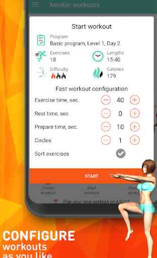 Aerobics workout at home - endurance training 4