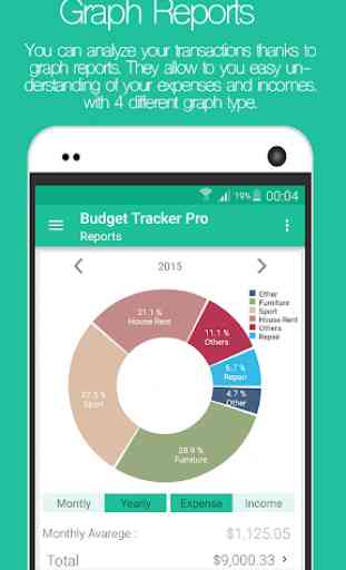 Budget Tracker (Spese reddito) 4