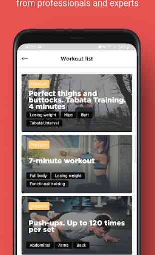 My Coach: Free Workouts and exercises trainer 1