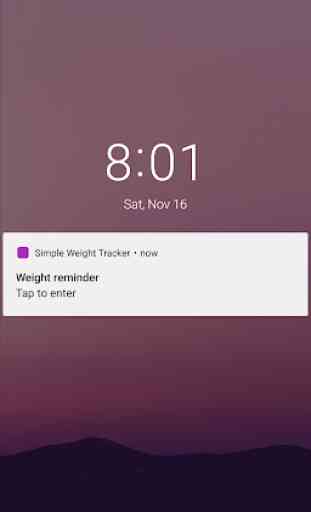 Simple Weight Tracker 3