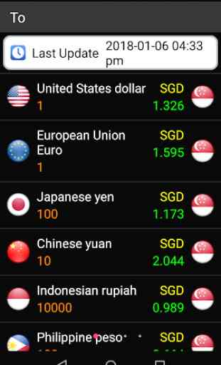 Singapore Currency Converter 2