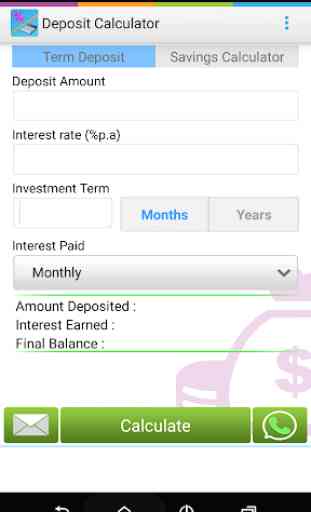Term Deposit & Savings 1
