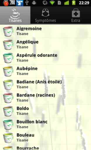 Tisanes et Infusions 1