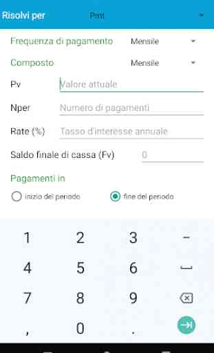 TVM Calcolatrice Finanziaria 2