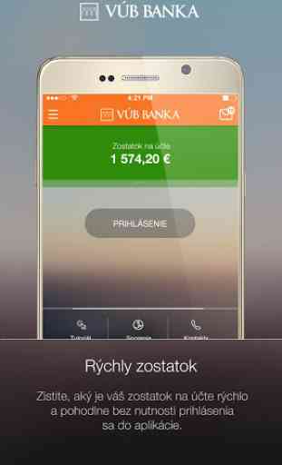 VÚB Mobil Banking 1