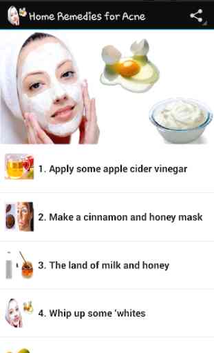 Acne Home Remedies 1
