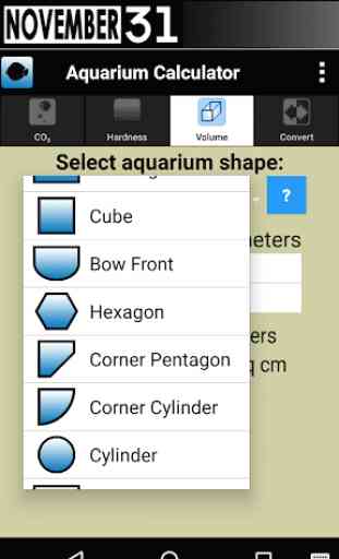 Aquarium Calculator 3