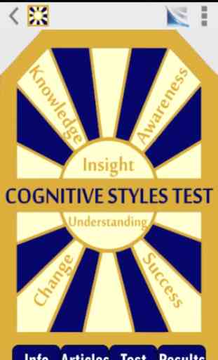 Cognitive Styles CBT Test 1