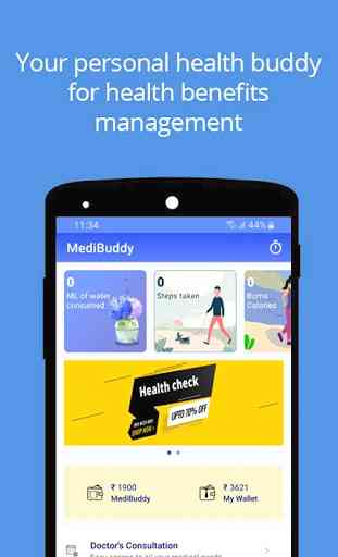MediBuddy - Platform for Cashless Healthcare 1
