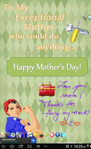 Mom is Best Cards! Doodle Wish 3