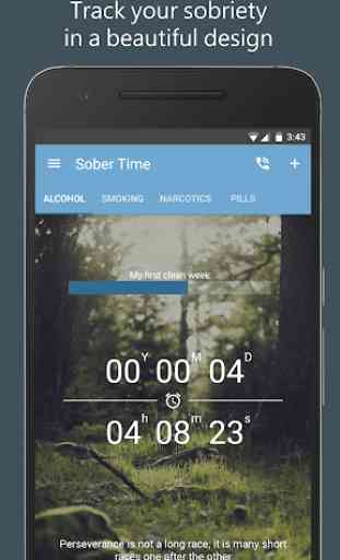 Sober Time - Sober Day Counter & Clean Time Clock 1