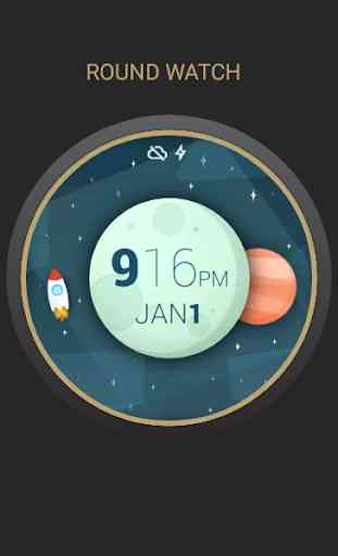 Space And Time Watch Face 1