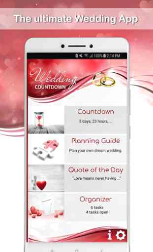Wedding Countdown App 2020 / 2021 1