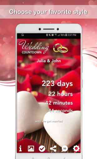 Wedding Countdown App 2020 / 2021 3