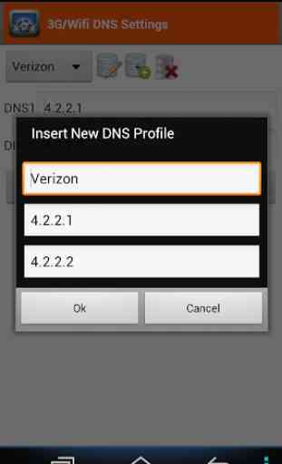 3G/4G/Wifi DNS Settings 4