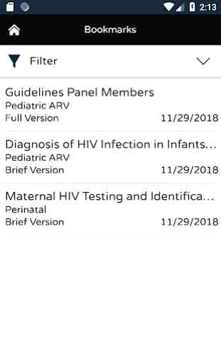 AIDSinfo HIV/AIDS Guidelines 2