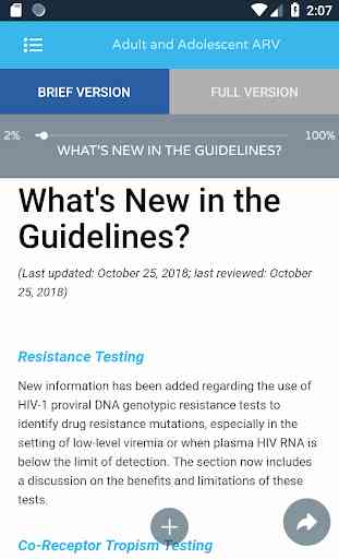 AIDSinfo HIV/AIDS Guidelines 4