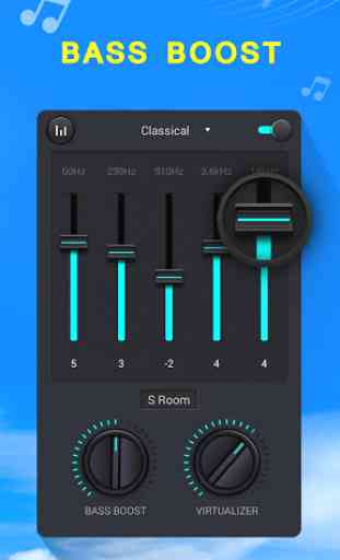 Equalizzatore musicale: Bass Booster 1