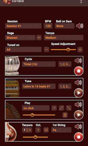 iShala - Indian music app for Riyaaz/Practice 1
