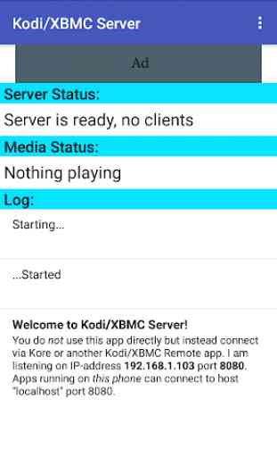 Kodi/XBMC Server (host) - Free 1