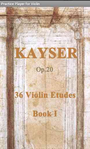 Practice Violin - Kayser 36 2