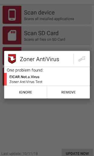 Zoner AntiVirus Free 3