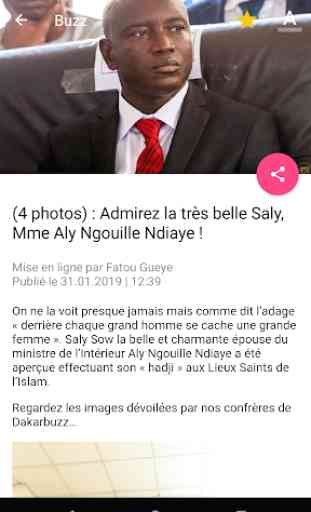 Actualité People au Sénégal 4