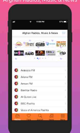 Afghan All Live Radios, Music, News & Media Online 4